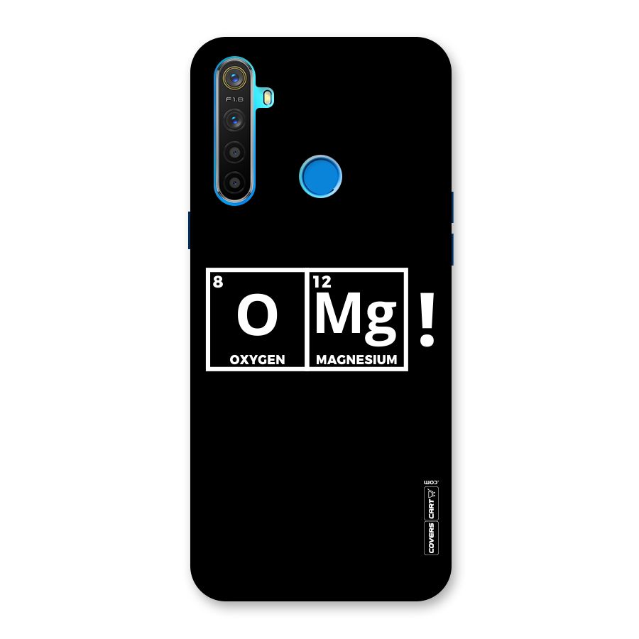 OMG Chemistry Pun Back Case for Realme 5