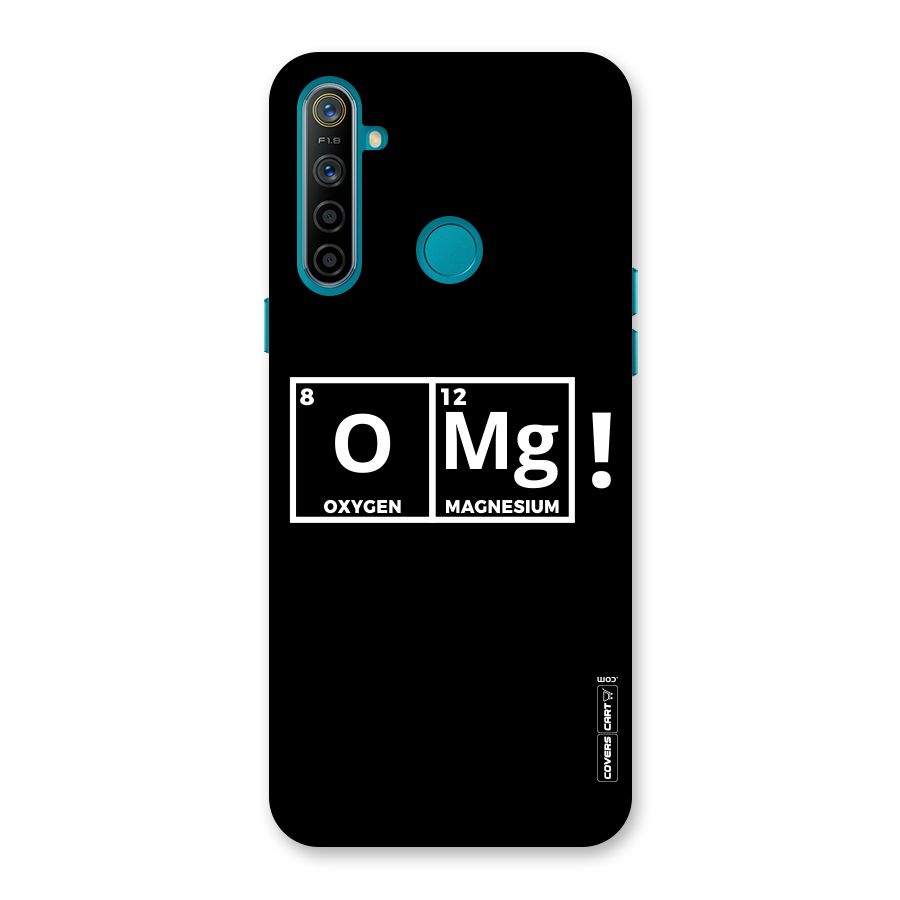 OMG Chemistry Pun Back Case for Realme 5i
