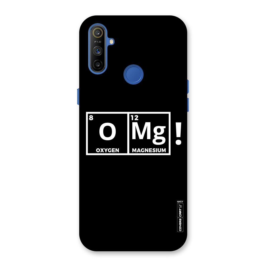 OMG Chemistry Pun Back Case for Realme Narzo 10A