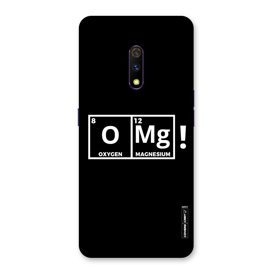 OMG Chemistry Pun Back Case for Realme X