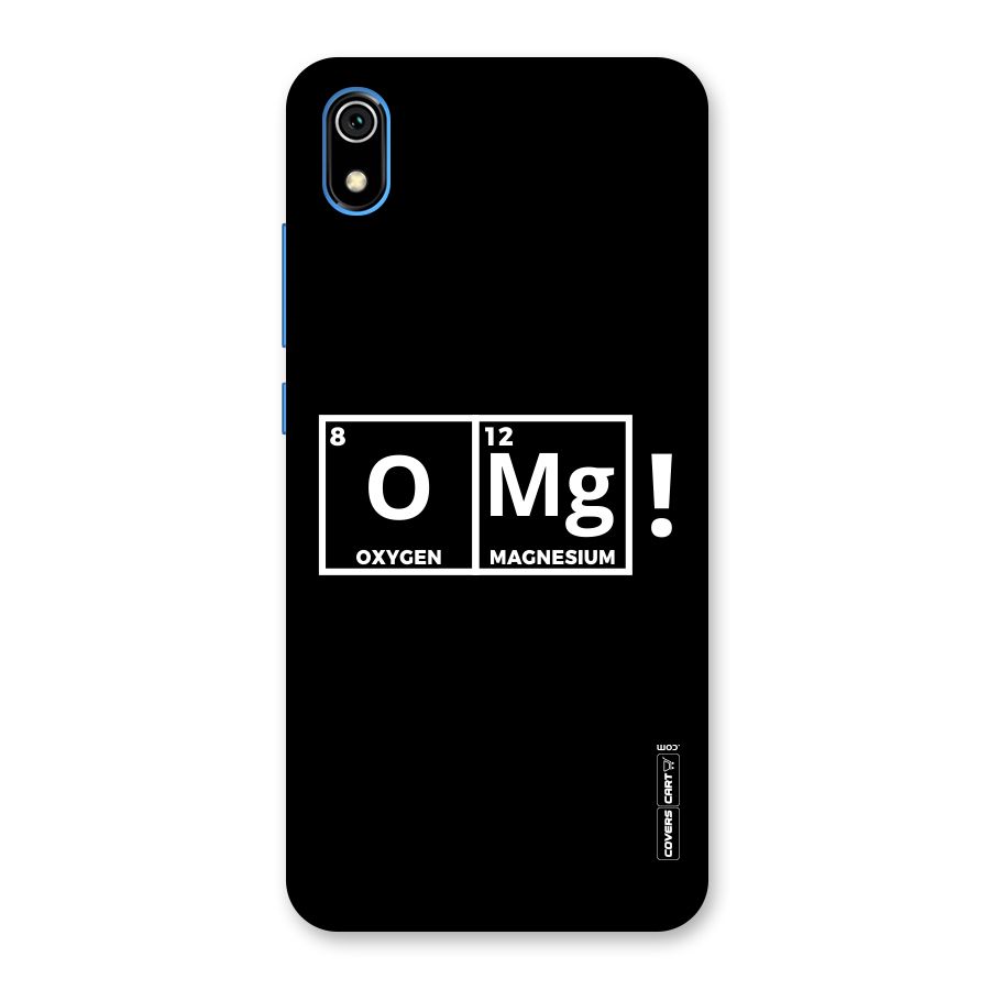OMG Chemistry Pun Back Case for Redmi 7A