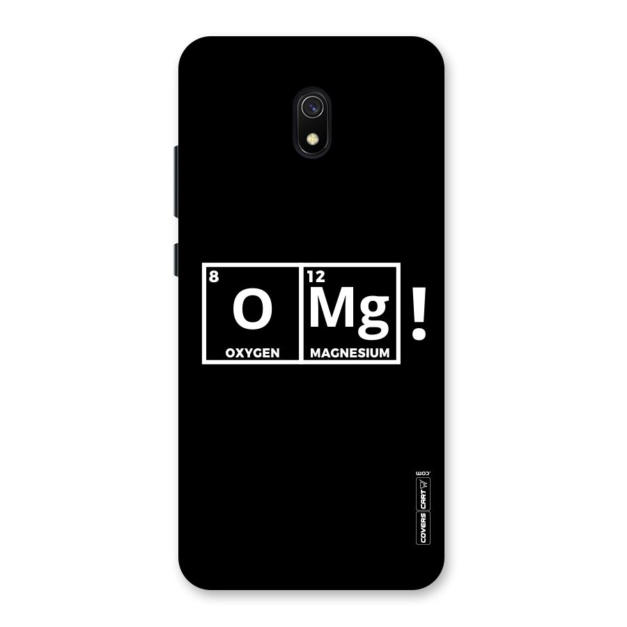 OMG Chemistry Pun Back Case for Redmi 8A