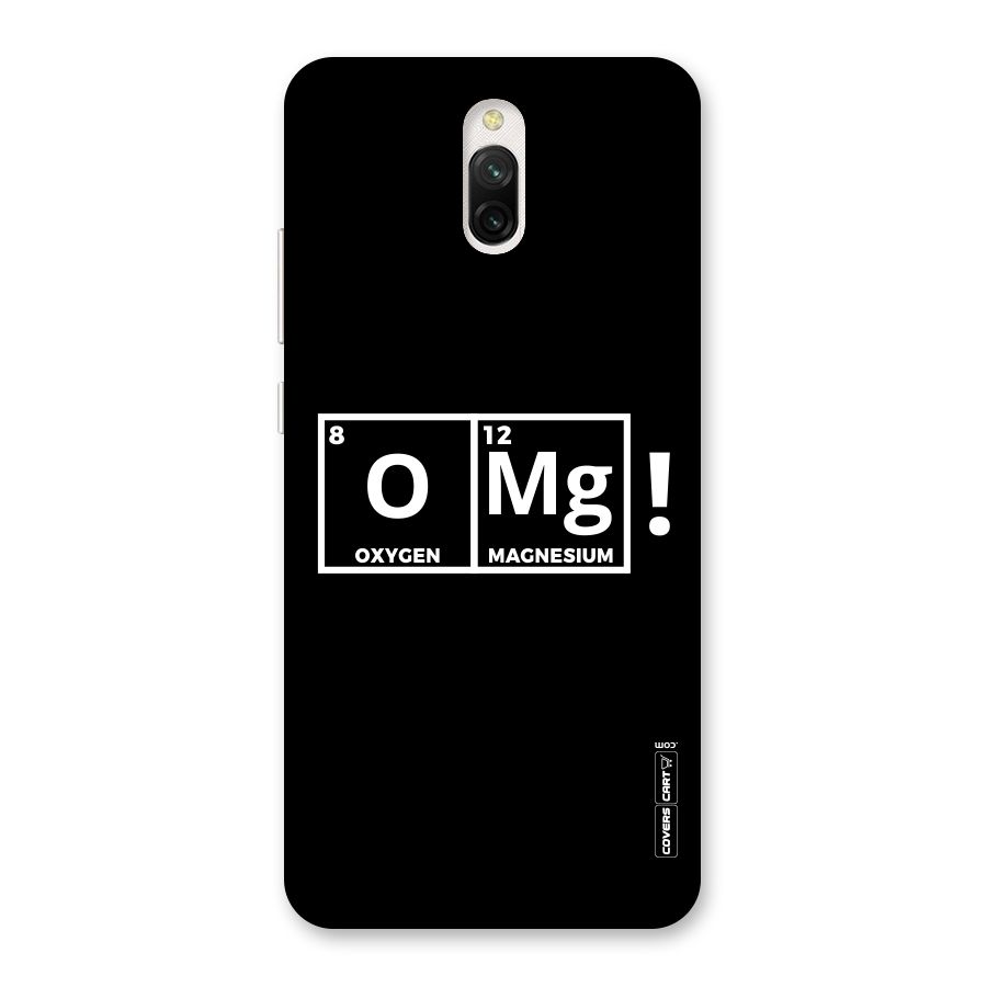 OMG Chemistry Pun Back Case for Redmi 8A Dual