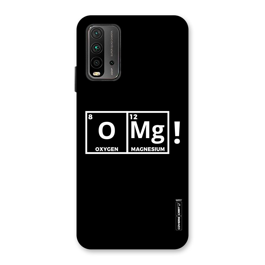 OMG Chemistry Pun Back Case for Redmi 9 Power