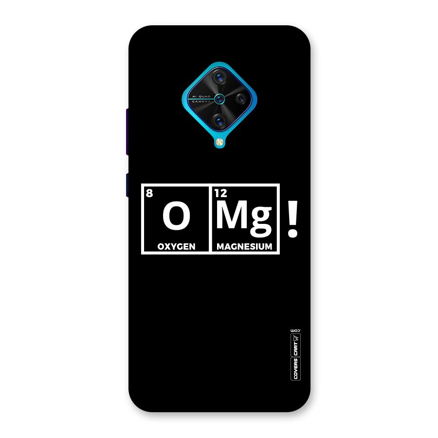 OMG Chemistry Pun Back Case for Vivo S1 Pro