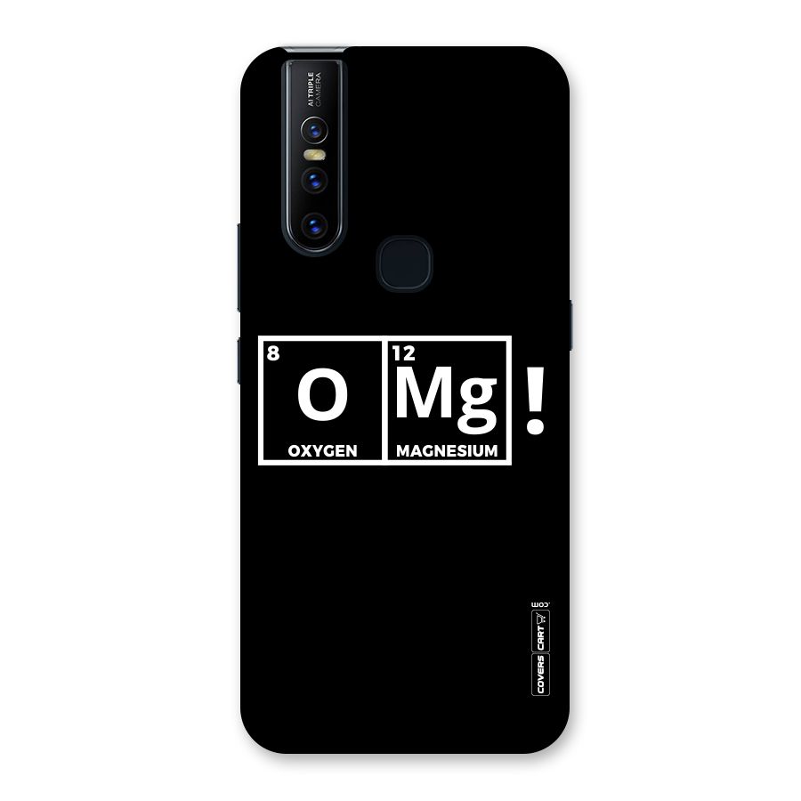 OMG Chemistry Pun Back Case for Vivo V15