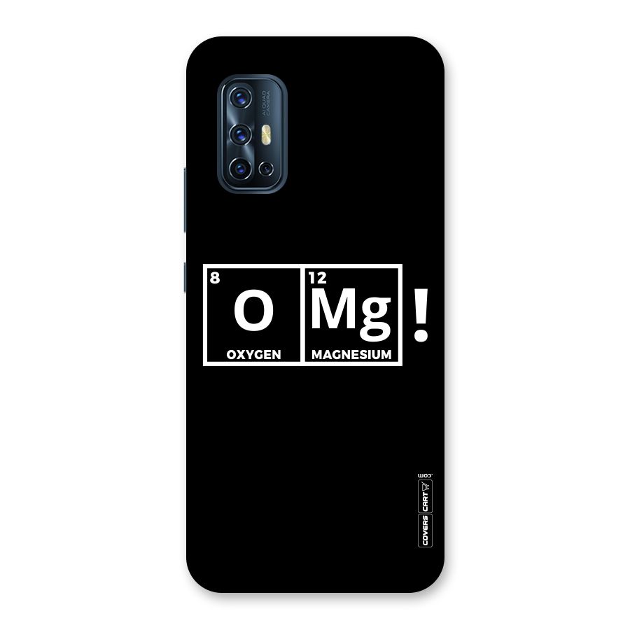 OMG Chemistry Pun Back Case for Vivo V17