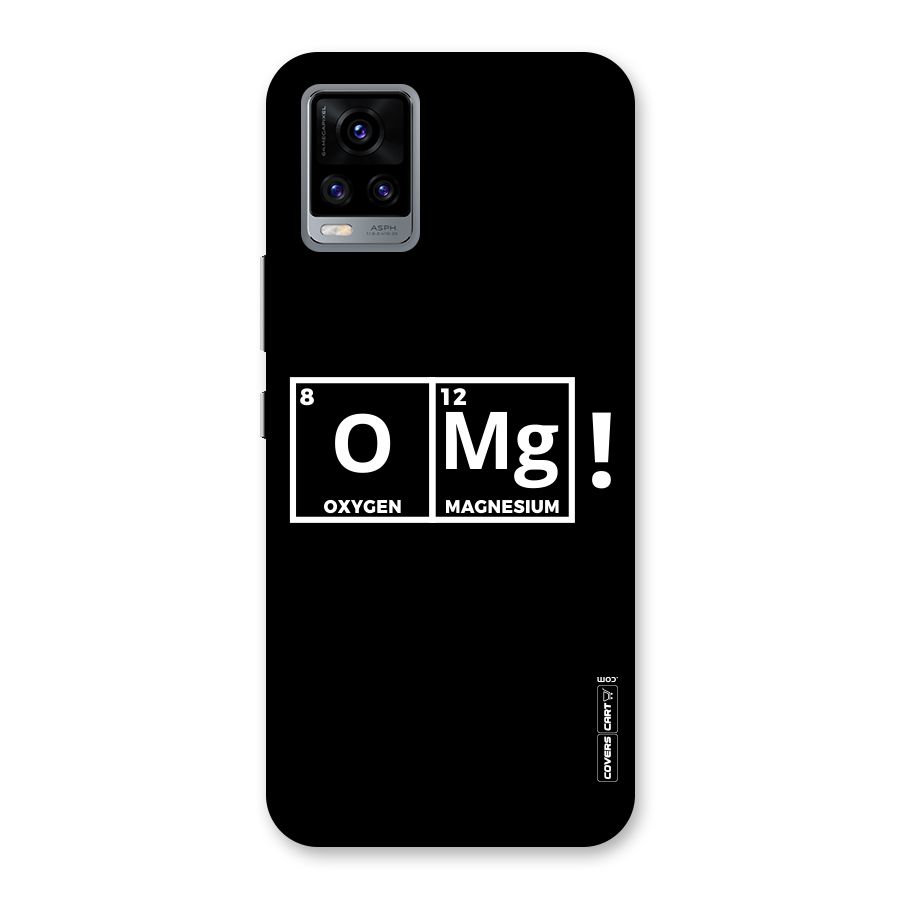 OMG Chemistry Pun Back Case for Vivo V20