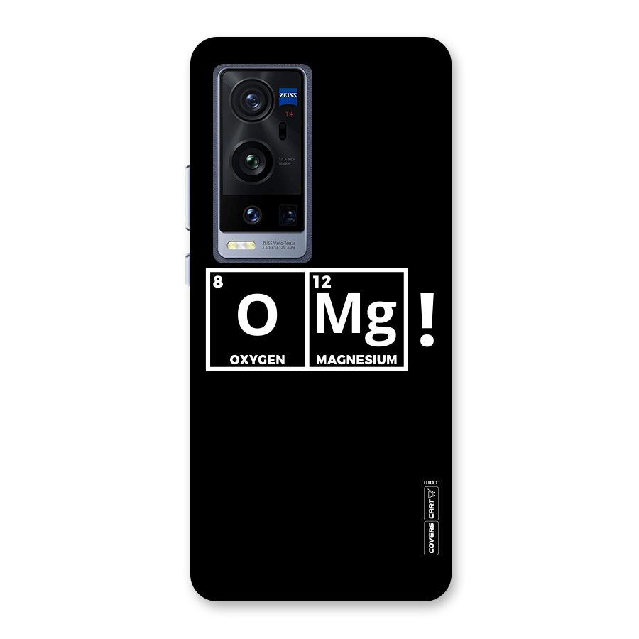 OMG Chemistry Pun Back Case for Vivo X60 Pro Plus