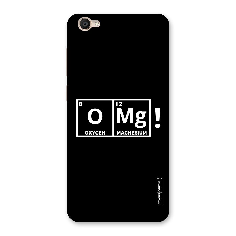 OMG Chemistry Pun Back Case for Vivo Y55s
