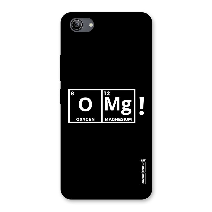 OMG Chemistry Pun Back Case for Vivo Y81i