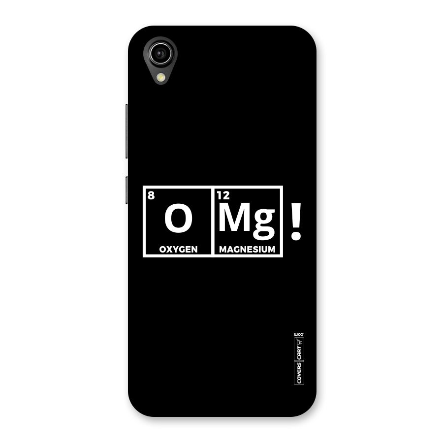 OMG Chemistry Pun Back Case for Vivo Y90