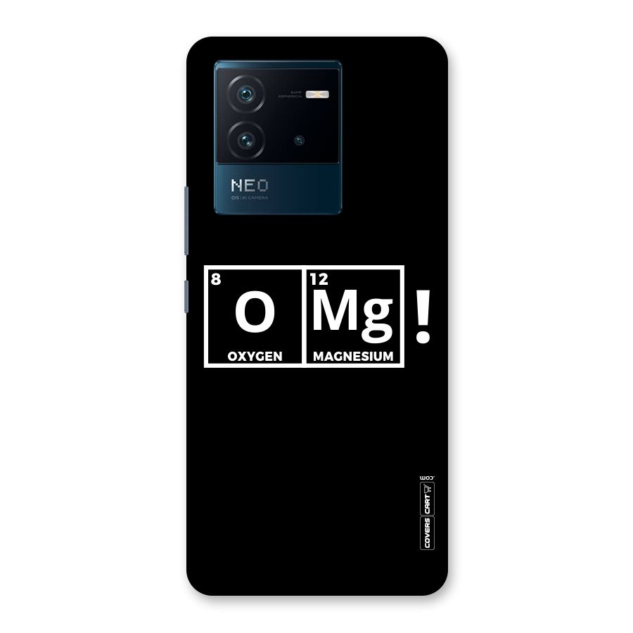 OMG Chemistry Pun Back Case for Vivo iQOO Neo 6 5G