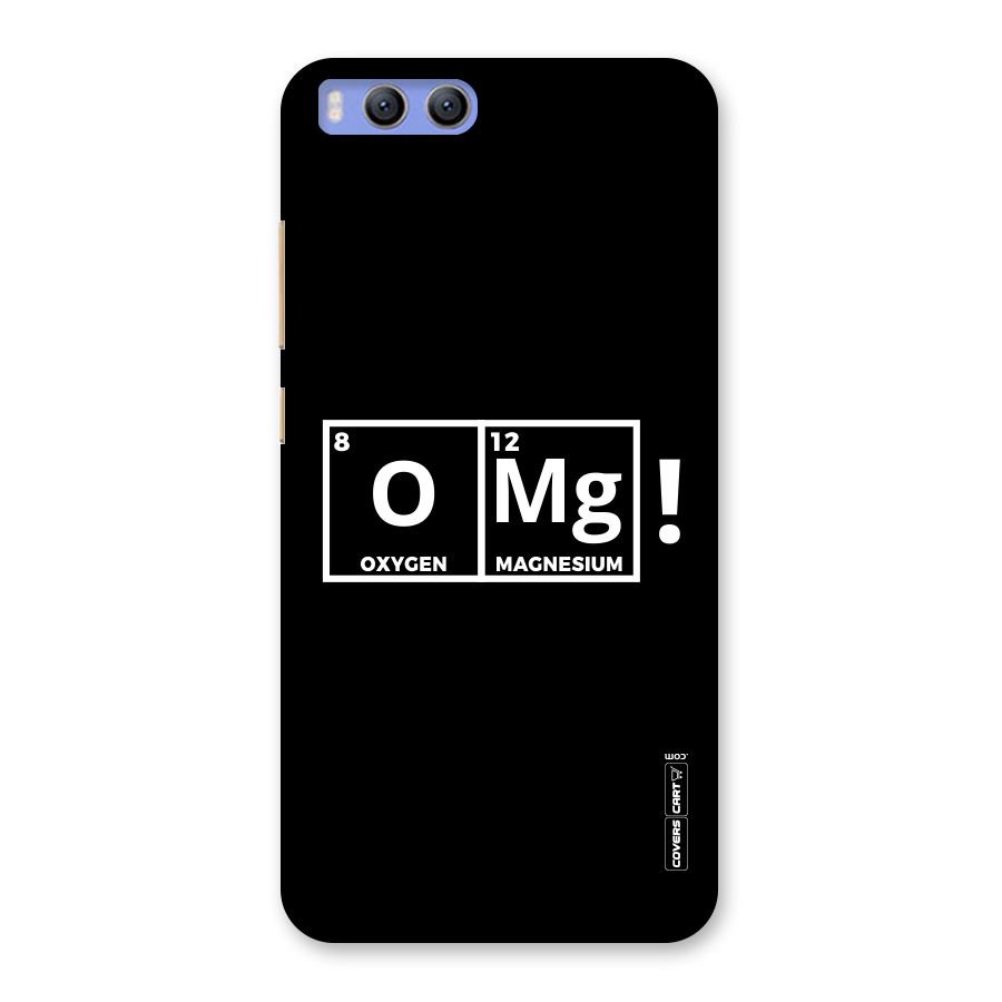 OMG Chemistry Pun Back Case for Xiaomi Mi 6