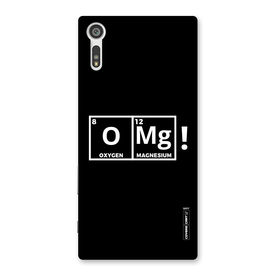 OMG Chemistry Pun Back Case for Xperia XZ