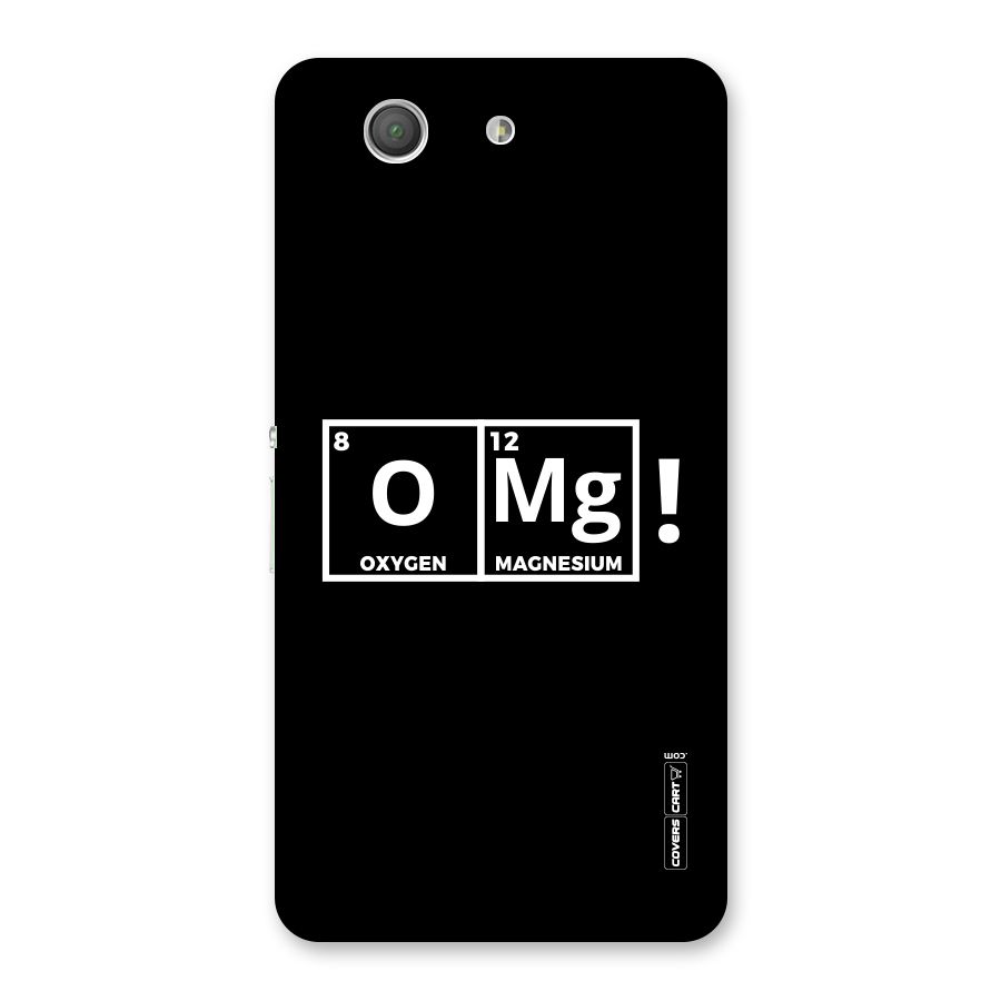 OMG Chemistry Pun Back Case for Xperia Z3 Compact