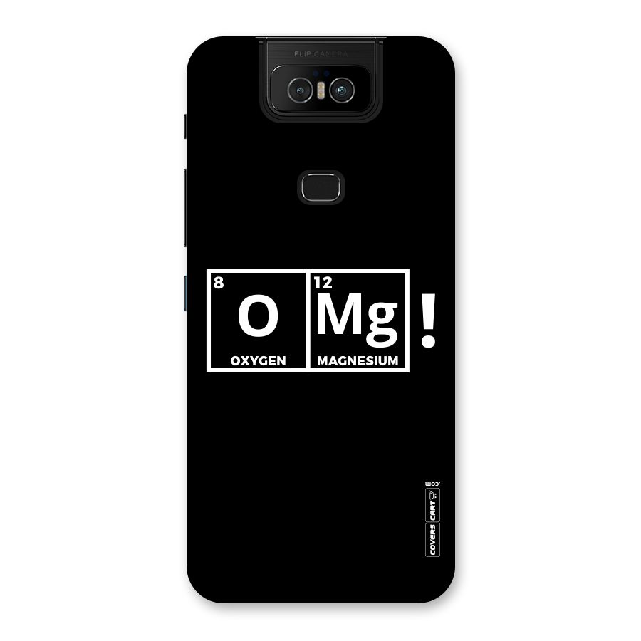 OMG Chemistry Pun Back Case for Zenfone 6z