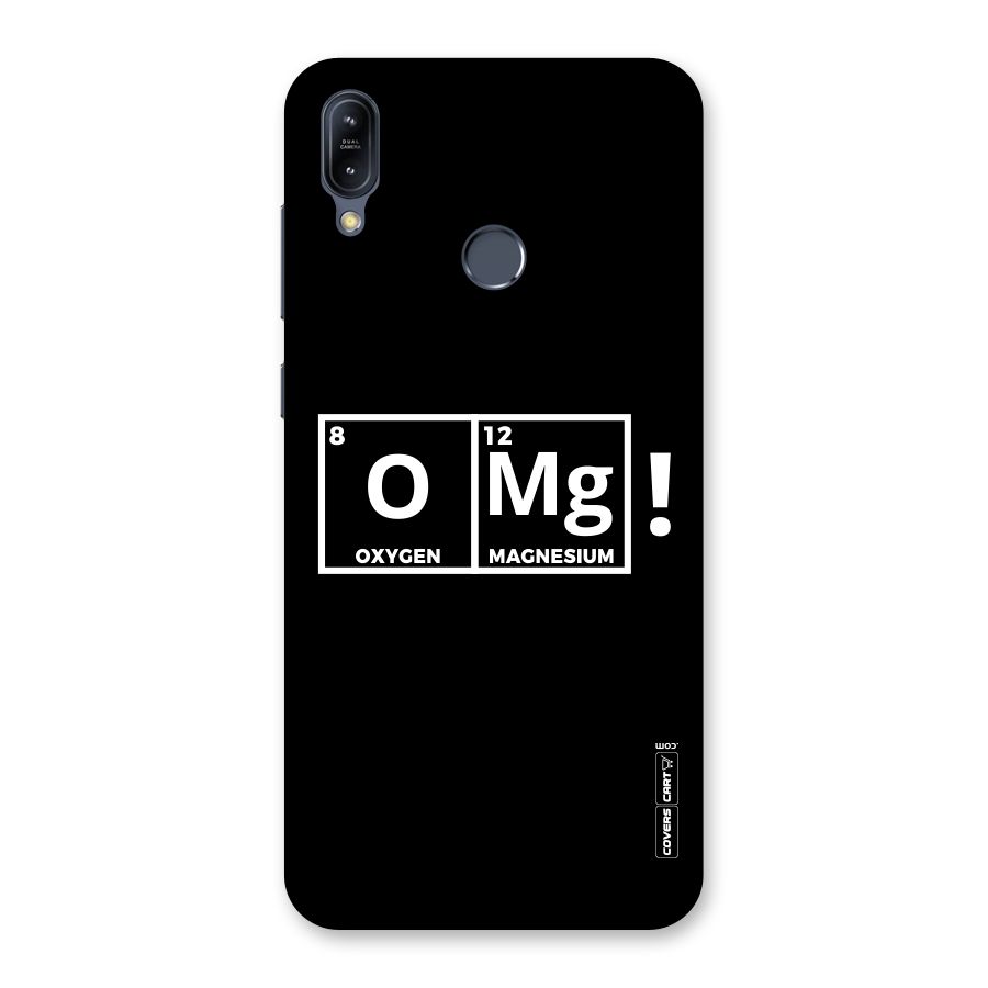 OMG Chemistry Pun Back Case for Zenfone Max M2