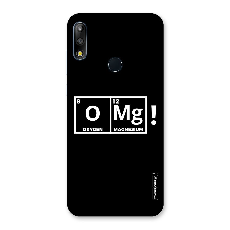 OMG Chemistry Pun Back Case for Zenfone Max Pro M2