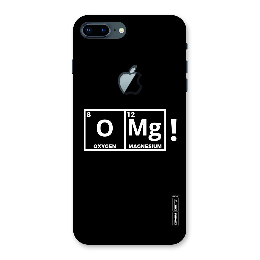 OMG Chemistry Pun Back Case for iPhone 7 Plus Apple Cut