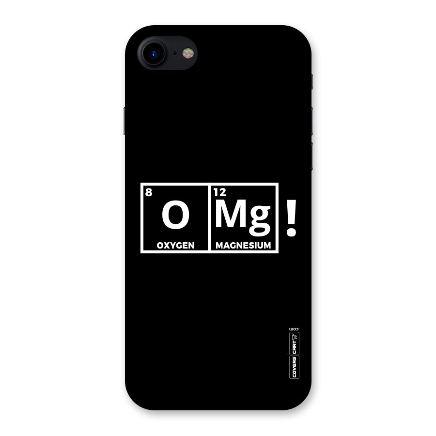 OMG Chemistry Pun Back Case for iPhone SE 2020