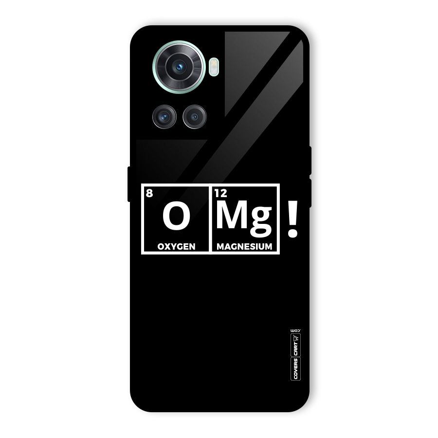 OMG Chemistry Pun Glass Back Case for OnePlus 10R