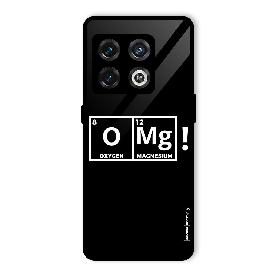 OMG Chemistry Pun Glass Back Case for OnePlus 10 Pro 5G