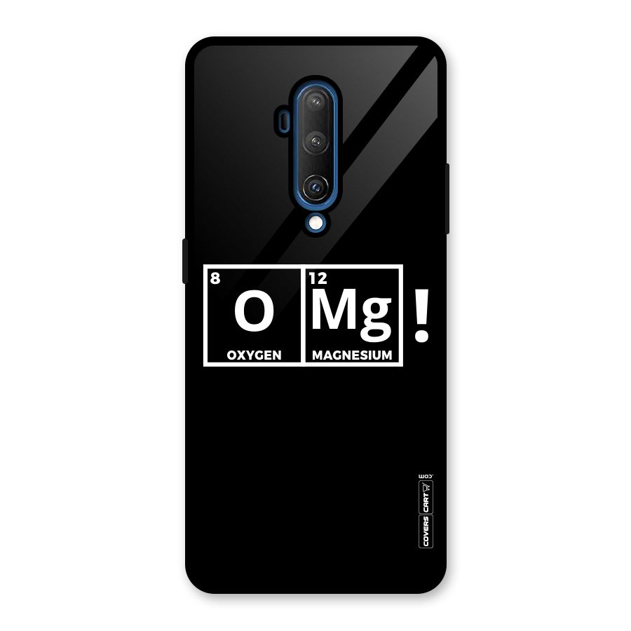 OMG Chemistry Pun Glass Back Case for OnePlus 7T Pro