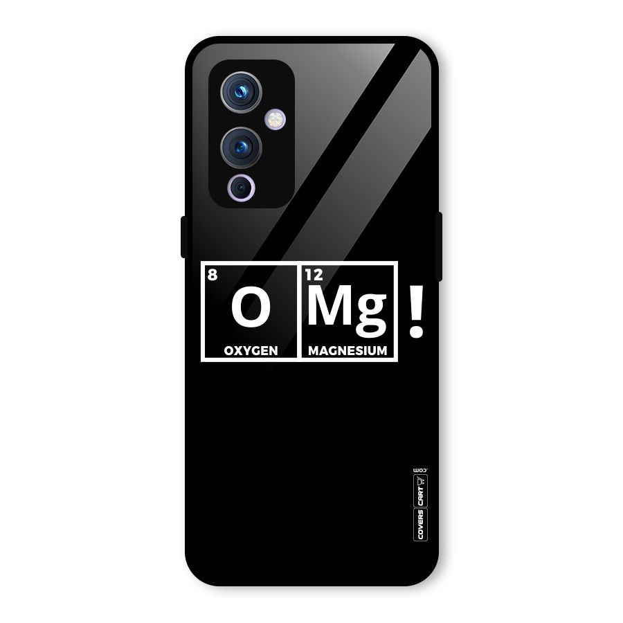 OMG Chemistry Pun Glass Back Case for OnePlus 9