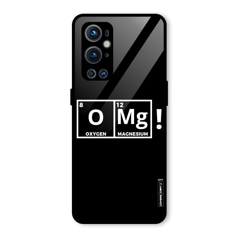 OMG Chemistry Pun Glass Back Case for OnePlus 9 Pro