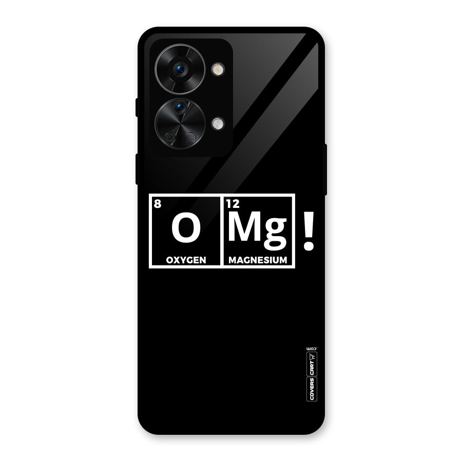 OMG Chemistry Pun Glass Back Case for OnePlus Nord 2T