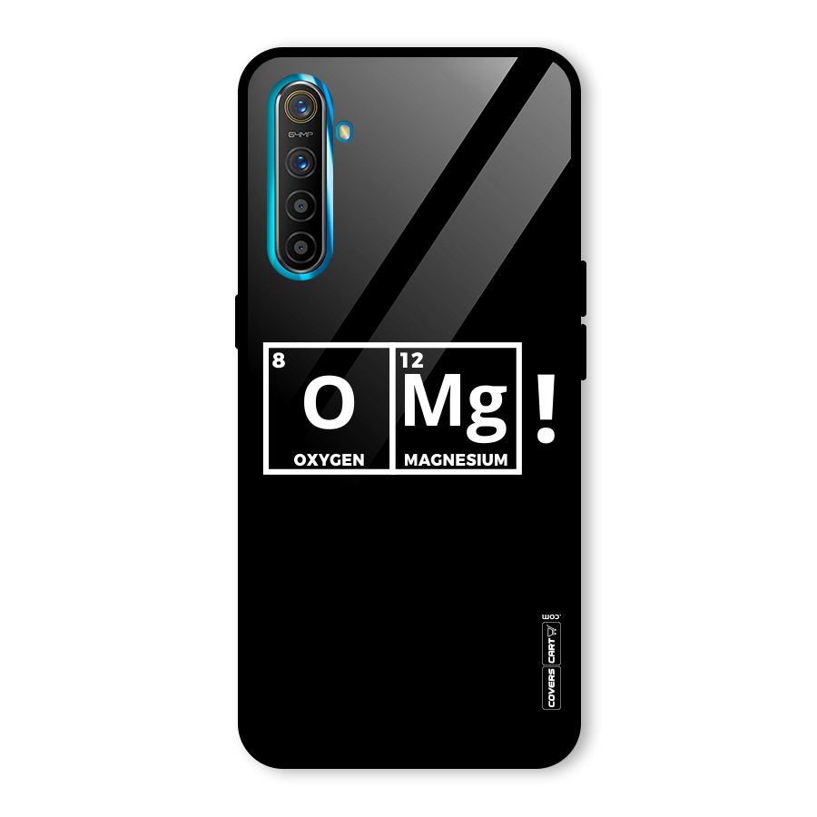 OMG Chemistry Pun Glass Back Case for Realme X2