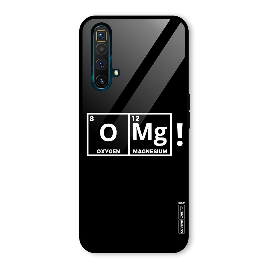 OMG Chemistry Pun Glass Back Case for Realme X3 SuperZoom