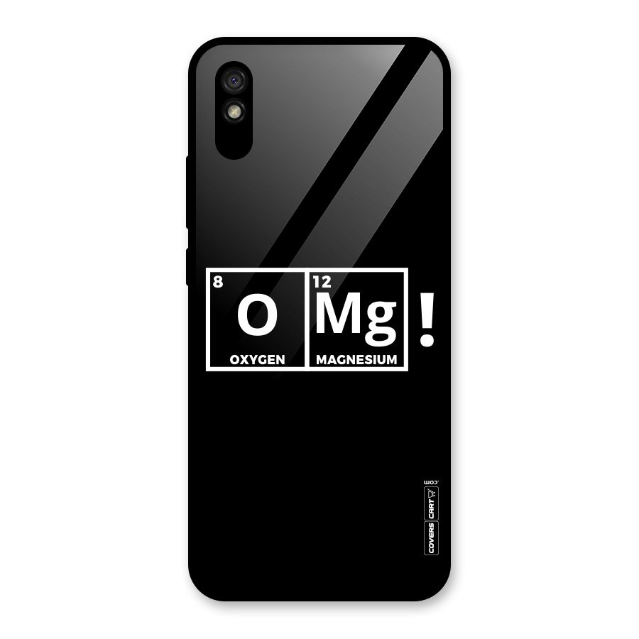OMG Chemistry Pun Glass Back Case for Redmi 9i