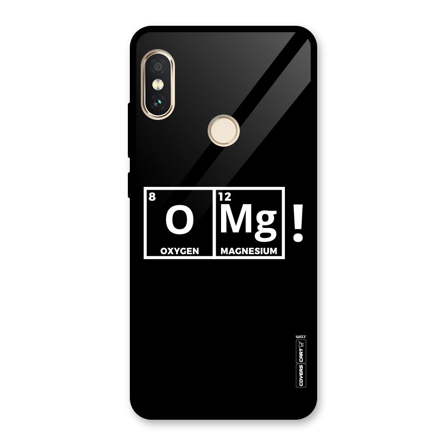 OMG Chemistry Pun Glass Back Case for Redmi Note 5 Pro