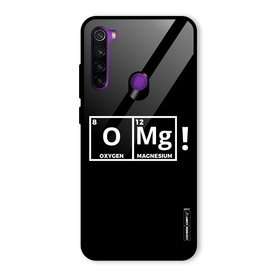 OMG Chemistry Pun Glass Back Case for Redmi Note 8