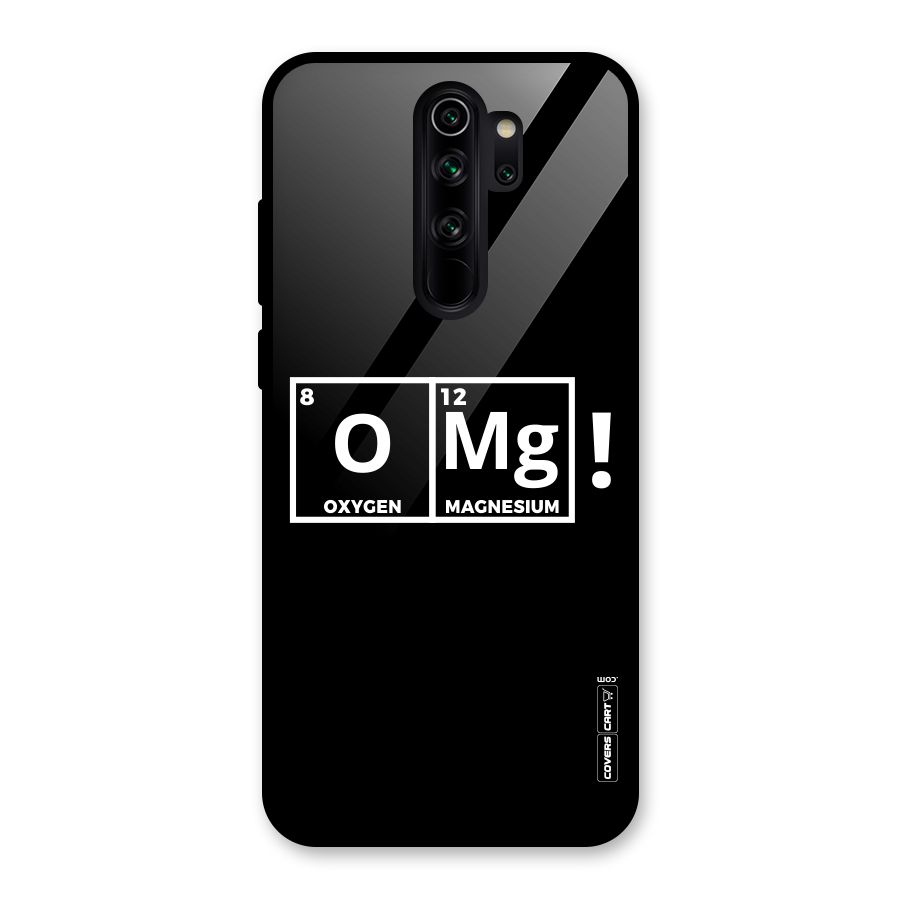 OMG Chemistry Pun Glass Back Case for Redmi Note 8 Pro