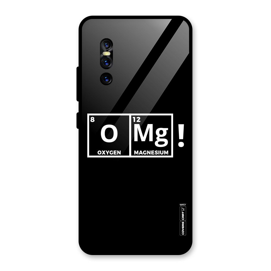 OMG Chemistry Pun Glass Back Case for Vivo V15 Pro