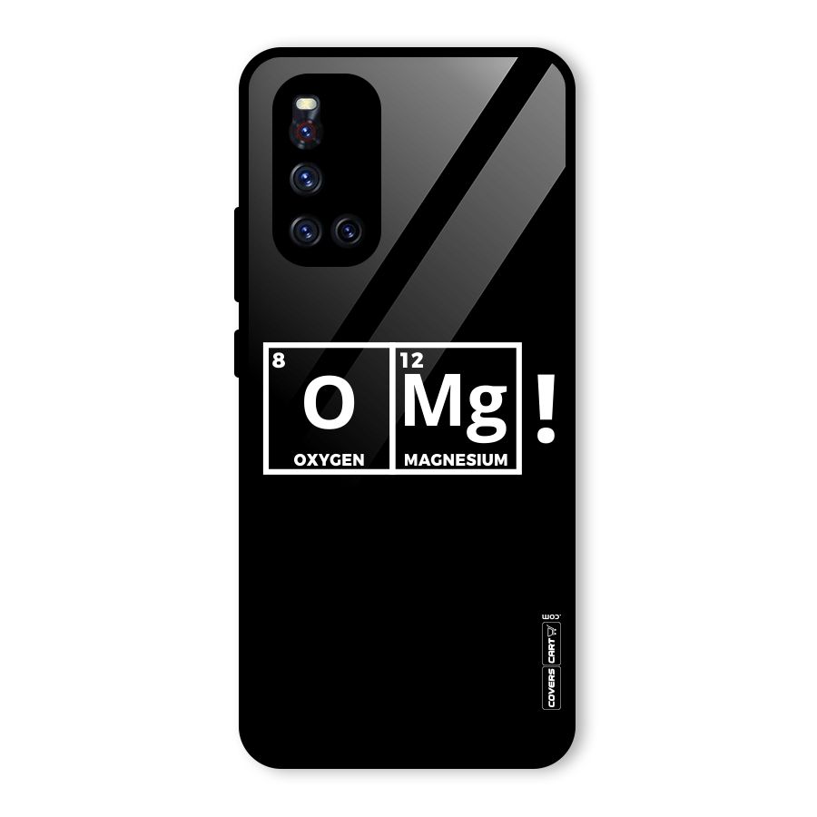 OMG Chemistry Pun Glass Back Case for Vivo V19