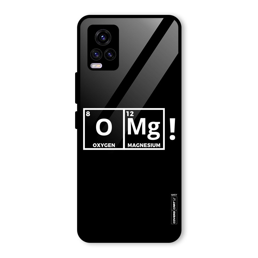 OMG Chemistry Pun Glass Back Case for Vivo V20