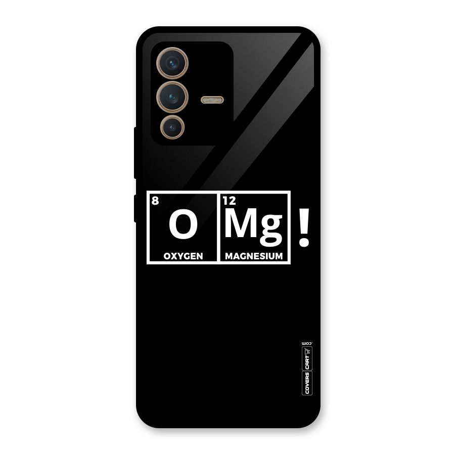 OMG Chemistry Pun Glass Back Case for Vivo V23 5G