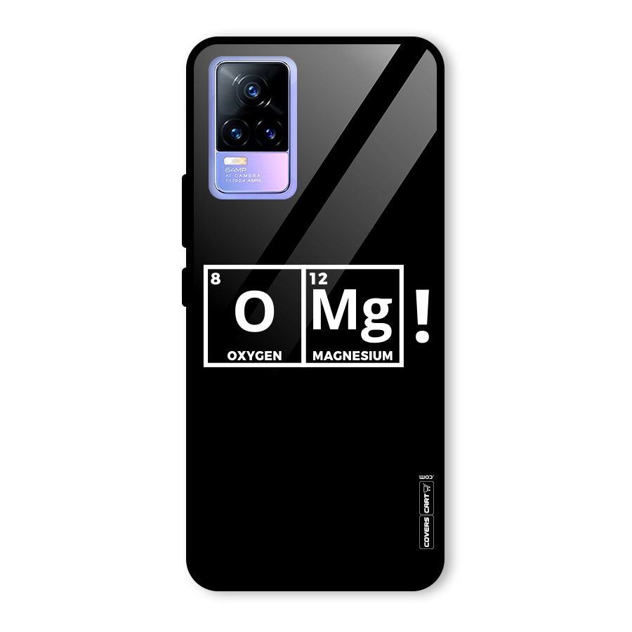 OMG Chemistry Pun Glass Back Case for Vivo Y73