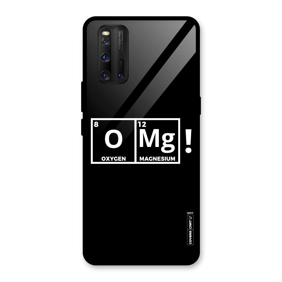 OMG Chemistry Pun Glass Back Case for Vivo iQOO 3