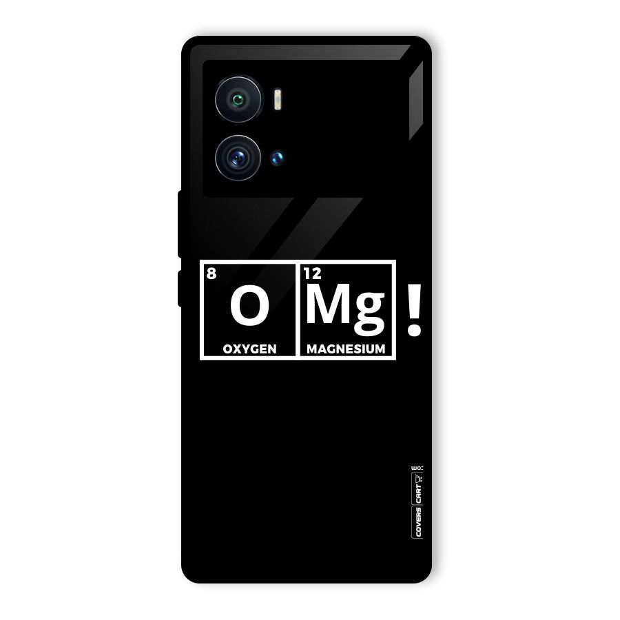 OMG Chemistry Pun Glass Back Case for Vivo iQOO 9 Pro