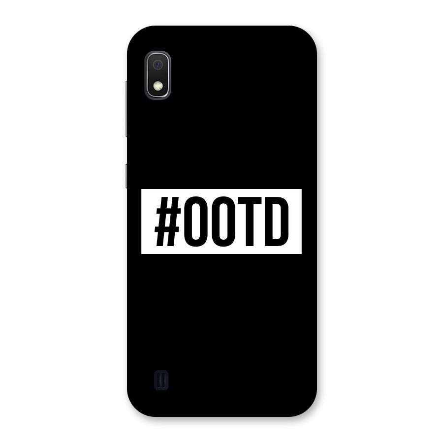OOTD Back Case for Galaxy A10