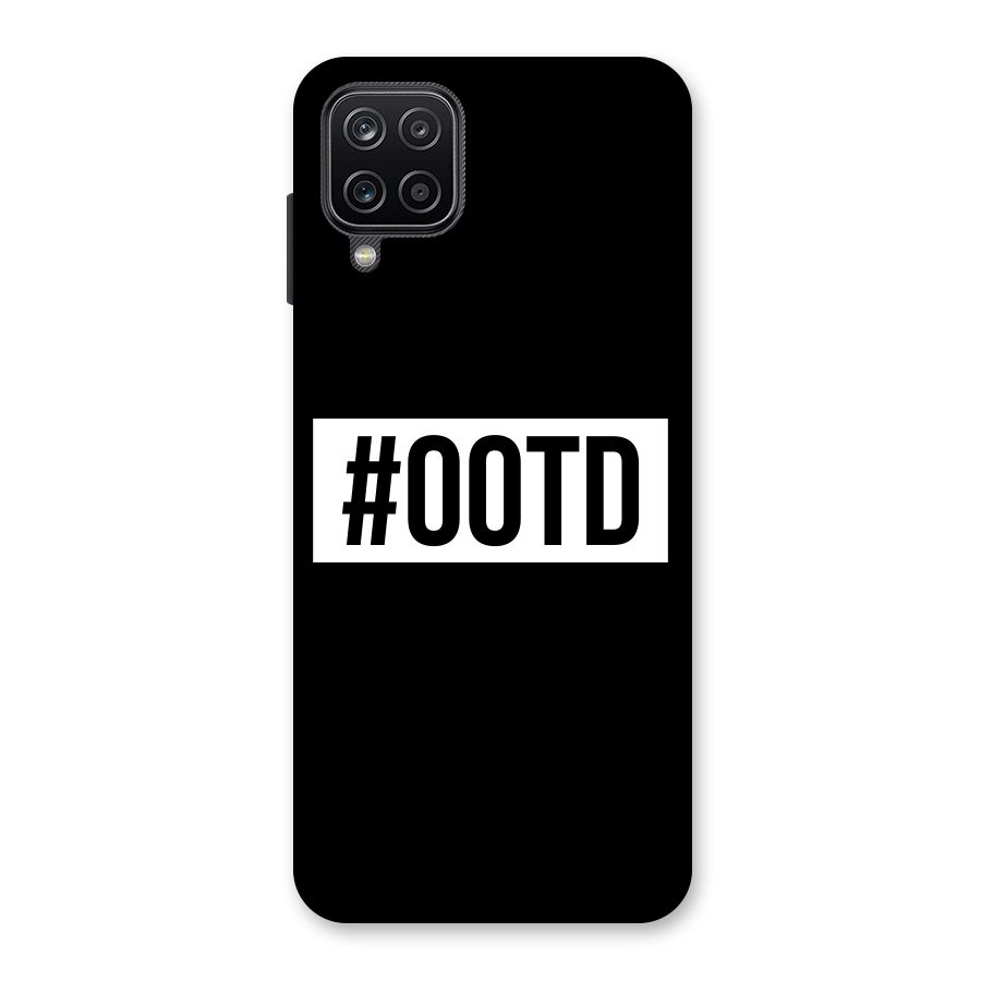 OOTD Back Case for Galaxy A12