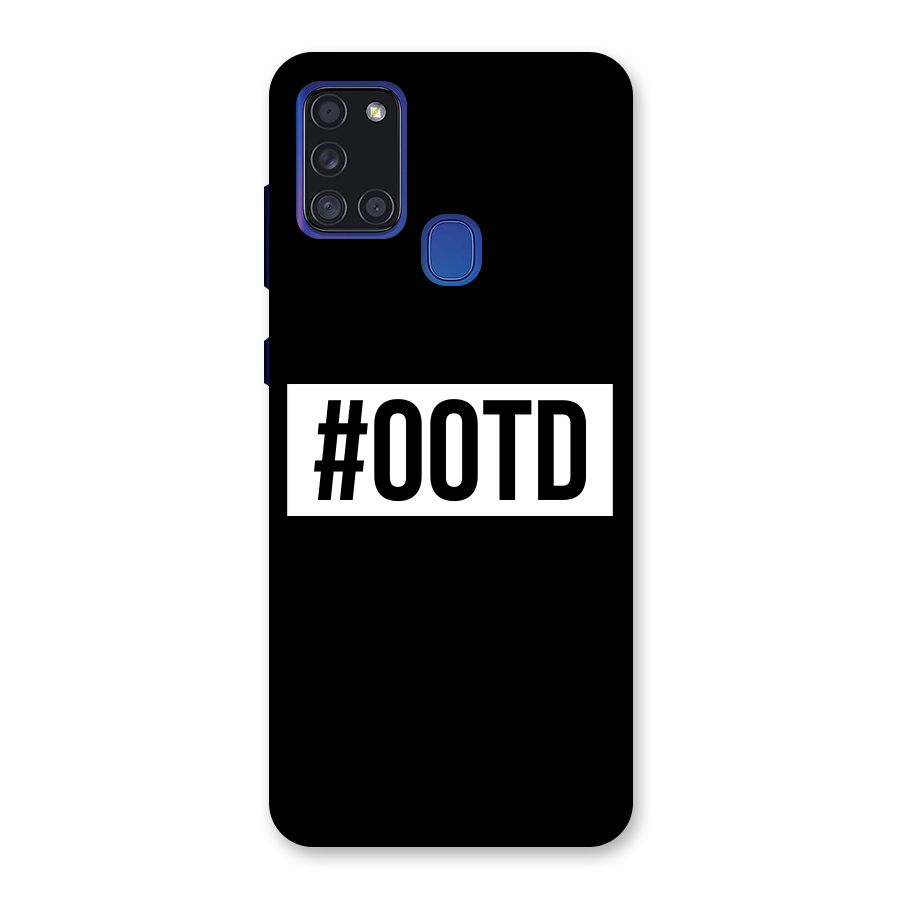 OOTD Back Case for Galaxy A21s