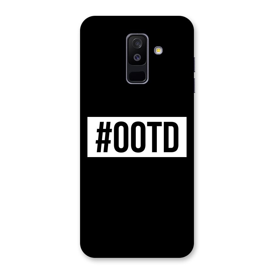 OOTD Back Case for Galaxy A6 Plus