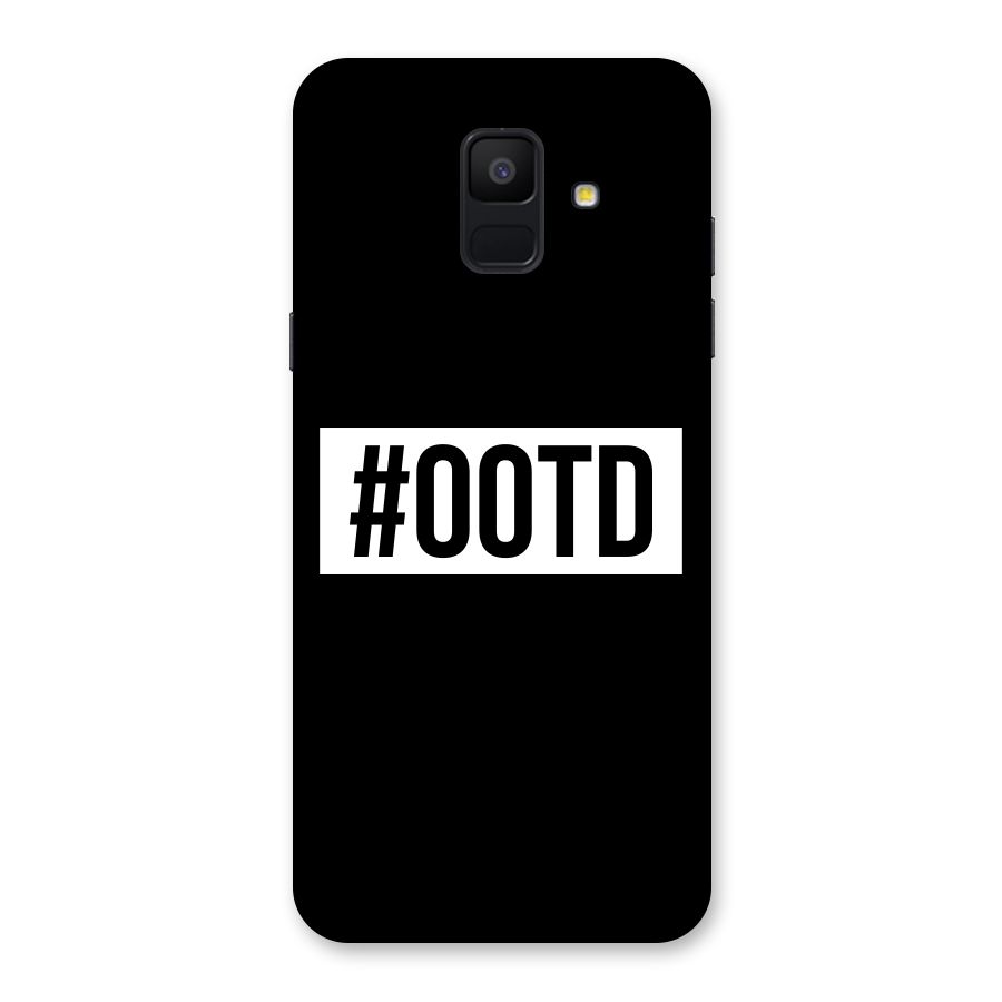 OOTD Back Case for Galaxy A6 (2018)