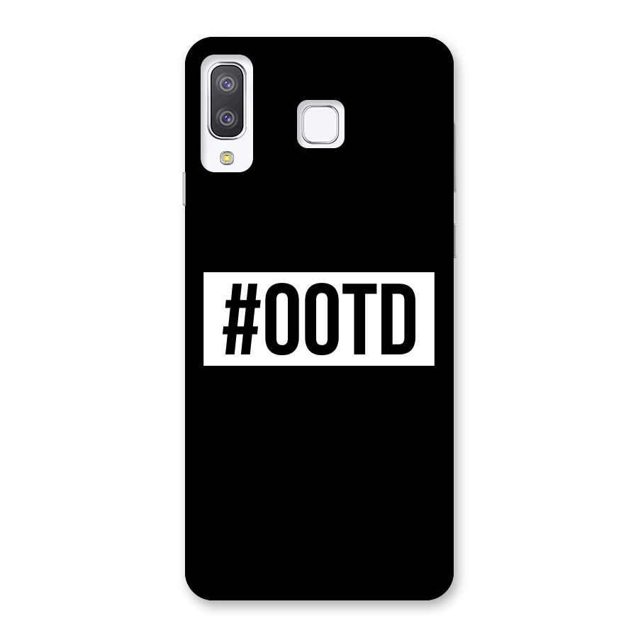 OOTD Back Case for Galaxy A8 Star